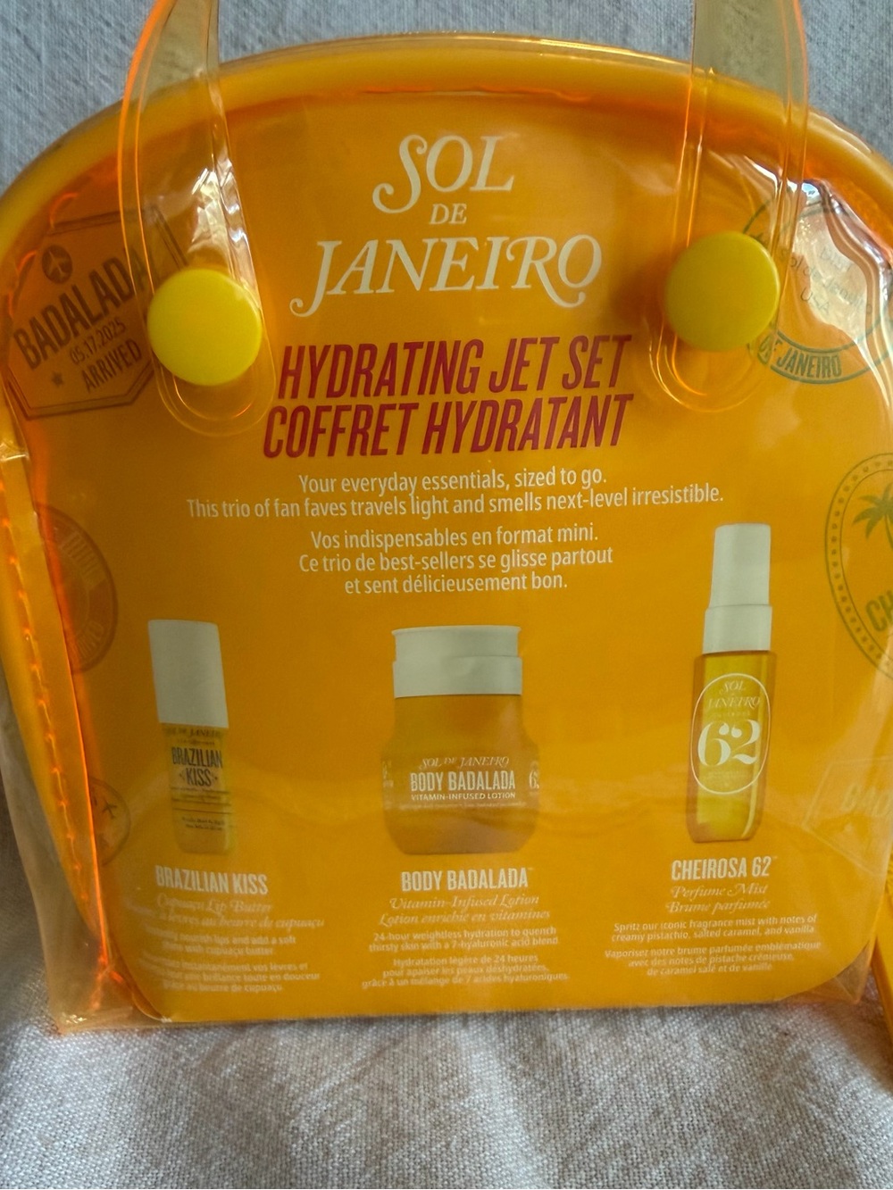 NEW~ Sol de Janeiro 62 Hydrating Jet Set Body Trio - Picture 2 of 8